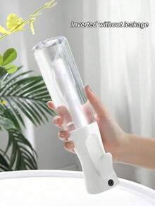 Um frasco spray multifuncional contínuo de 200ml/300ml/500ml, frasco spray de alta pressão, spray ultrafino, frasco spray para maquiagem, frasco spray para jardinagem, frasco spray para gel de cabelo, frasco spray para água. O spray de névoa fina pode ser reabastecido, adequado para salões de cabeleireiro, limpeza, plantas, óleos essenciais, escritórios, atividades ao ar livre, conveniente para transportar, escova para penteados para trás, secador de cabelo, cabelo, barbeiro, ferramentas para cabelo, produtos para cabelo, secador de cabelo, escova de cabelo, barbeiro, equipamentos de cabeleireiro, penteado, acessórios de barbearia, barbearia, equipamentos de cabeleireiro