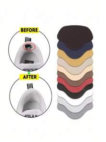 鞋跟修补补贴、鞋子修补、破洞修补、鞋跟垫、鞋跟贴、贴纸、足部保护、防磨损处理 - 彩色 - 查看 4