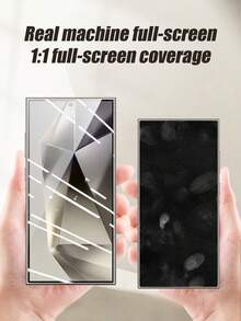 Gorilla Hero 3片裝-相容於 S25FE/Z Fold 8 Ultra/Fold 8/Fold 7/Fold 6/Fold 5/Fold 4/Galaxy S21/S22/S23/S24 Ultra/S24 FE/S25 Ultra/S25/S24FE/S23 Ultra/PLUS/S23+/S26 Ultra/S26/S26 Plus 螢幕保護貼 [支援指紋解鎖] 觸控靈敏、防刮 3D 曲面最大覆蓋螢幕保護貼 精準指紋辨識解鎖 - 無色 - 查看 7