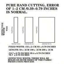 1 件纯色亚麻棉布，用于装饰、DIY 绘画、包包制作、枕头、桌布的棉布 - 棉麻 - 查看 3