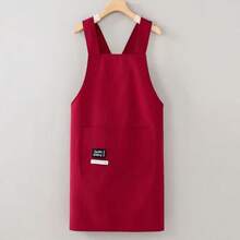 Lightweight Water-Resistant Apron, Suitable For Home Kitchen Cooking, Stain-Resistant Waist Apron For Catering - Multicolor - View 9