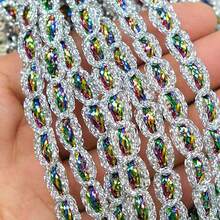 Christmas Gift Wrapping Ribbon, Floral Decor Gift Packaging Ribbon