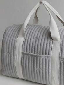 1pc Large Capacity Handheld Travel Bag, Lightweight Tote Bag For Short Trips, Shoulder Messenger Bag For Moms