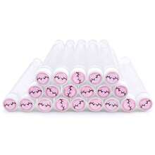 HMQ beauty 20 Makeup Brush Tubes With Dust Cover, Visible Design, Eyebrow Brush, Eyelash Brush, Growth Liquid Storage, Plastic Reusable Eyelash Extension Tool - Multicolor - View 13