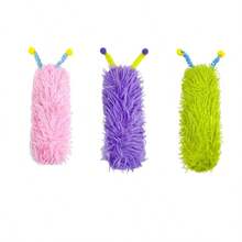 Katzen Plüsch Streifen Kissen Spielzeug mit Katzenminze