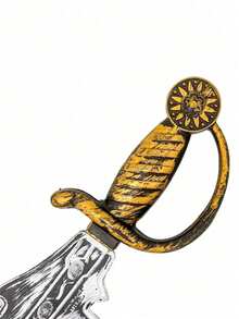 The Blade Festival Props Of The Capocord Pirates, Suitable For Teen Entertainment Activities. This Pirate Knife Is Suitable For Festival Performances And Event Occasions.,Halloween