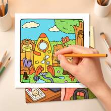 Little Cuddles Moments: Libro para colorear divertido, lindo y acogedor para adultos - 24 páginas de escenas acogedoras para colorear para aliviar el estrés: adecuado para amigos que aman colorear (Espacio acogedor para colorear)