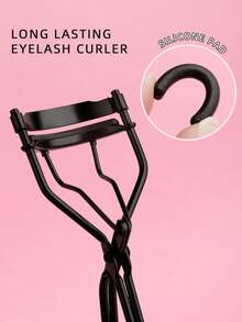 1个便携式黑色睫毛夹 + 10个硅胶垫，睫毛夹，持久定型，打造更大眼型，不伤睫毛，适合日常妆容。睫毛夹，化妆，便宜，房间装饰，梳妆台，旅行，卧室，化妆配件，睫毛夹，便宜，圣诞礼物，化妆，化妆工具，便宜货，礼物，女士礼物，圣诞礼物，赠品，旅行，便宜货，旅行必备 - 黑色 - 查看 6