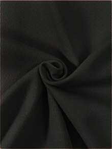 Women's Round Neck Loose Short-Sleeved T-Shirt, All-Cotton Design, Comfortable And Breathable, A Summer Essential, Bow Print, A Great Choice For Everyday Wear. (The Remaining Text Appears To Be A List Of Brand Names And Styles, Not Part Of The Main Text.) - Black - View 8