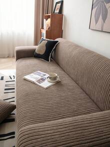 1PC Brand New All-Season Universal Cover, Elastic Multi-Functional Fully Wrapped Sofa Cover, With The Same Pillowcase, Machine Washable, Suitable For Bedroom, Living Room, Office And Other Furniture Dust Cover Home Decoration