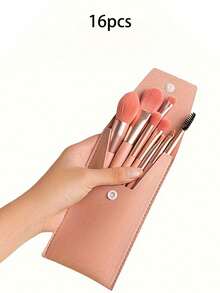 8pcs Makeup Brush Set, Small Premium Synthetic Foundation Blush Mixed Eyeshadow Eyebrow Eyelash Nose Lip Brush, Comes With Lovely Storage Bag,Brush Set,Makeup Brush Kit,Make Up Brush Set,Make Up Set Complete,Makeup Brush Set,Complete Makeup Kit,Brush Kit,Brushes Makeup Set,Makeup Gift Set,Giveaways,Professional Makeup Brushes,Complete Makeup Set - Multicolor - View 16