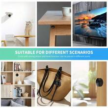 HD Mini WiFi Security Camera With Night Vision & Motion Alerts - USB Rechargeable, Portable, Wide-Angle, Easy App Setup