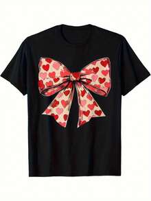 Payeah Women's 220g Heavy Cotton Casual Tee Classic Free Thugs 100% Cotton Digital Print T Shirt(1 Pcs) - 黑色35 - 查看 1