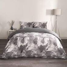 OHS Marble Duvet Cover Set - Reversible Quilt Bedding - Blush pink - View 2
