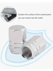 Um Conjunto de 30 Tampas de Válvula de Liga de Alumínio para Carros e Bicicletas, Tampas de Pneu Duráveis de Cinco Cores Feitas de Metais Vermelho, Azul, Preto, Dourado e Prata, Adequadas para Pneus, Válvulas e Conversores de Tamanho Geral