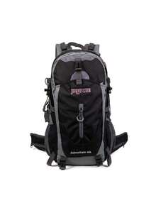 Waterproof Mountaineering Folding Backpack Large Capacity Outdoor Travel Camping - Grey - View 1