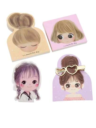 10/30/50pcs Cartoon Hair Accessory Storage Cards, Gift Packaging Cards, Jewelry Display Cards