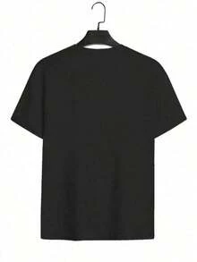 Camiseta de Manga Corta para Adultos de Personajes de South Park Tomados de la Mano - Negro - Ver 2