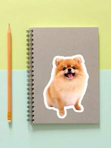 1~100pcs Custom Photo Pet Sticker Customized Name Stickers Personalized Your Pet Photo Dog Cat Name Sticker Die Cut Customizable Waterproof Vinyl Sticker For Laptop Water Bottle Phone Case Merchandise Decor Decal Stuff Gift Idea For Her Him Adults,Multi-Functional, ,Ornamental,Reusable,Exquisite,Stylish,High-Quality,Colorful,Modern,Custom,Personalized,Unique,Ideal Gifts For Him,Ideal Gifts For Her,Boyfriend,Dad,Girlfriend,Mom,Family,Friends,Tea Room,Home,Garden,Office,For Anniversaries,For Valentine's Day,For Mother's Day,For Birthdays,For Father's Day,For Graduation,For Weddings,For Housewarming,Warm Ambience, Autumn Home Refresh, Xmas Decoration,Home Harmony,Office Decor - White - View 3