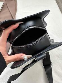 斜挎包、单肩包、吉他形包、不对称包、时尚、高端、小众、精致、适合派对、通勤、购物、带拉链 - 彩色 - 查看 10