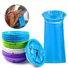 1000ml (33.81oz) Leak-Proof Disposable Vomit Bags, PE Material, Odor-Resistant Emergency Vomit Bags, Leak-Proof & Self-Sealing Bags For Sickness, Drunkenness, Illness, Multi-Use Portable Waste Collection Pouches, Durable Spill-Resistant Design