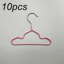 30个迷你金属宠物衣架，宠物服装收纳架，小型犬猫服装衣架 - 彩色 - 查看 15