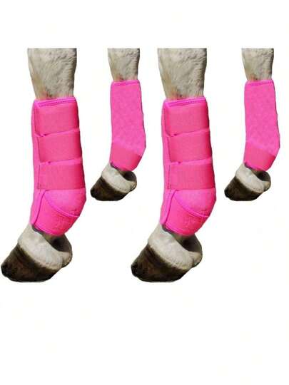 Horse Boots Splint Boots For Horses Set Of 4 Protective Boots Lower Limb Brushing Horse Boots Reusable Front Hind Leg Protection Gear
