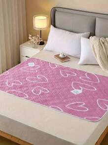 Reusable Leak-Proof Menstrual Pad, Waterproof Washable Mattress Pad, Mattress Protector, Suitable For Women To Use During Menstruation, Incontinence, Bedwetting, Adults And Elderly