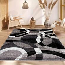 850g Heavy Modern Bohemian Floral Pattern Thickened Rug - Machine Washable For Living Room, Bedroom, Suitable For Indoor And Outdoor Use - Large Size Up To 2.16 Square Meters, Bedroom Carpet |   Modern Style Decoration |   Soft Texture - 彩色 - 查看 6