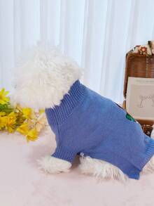 Pet Snowman Sweater, Winter Sweater For Small Cats And Dogs, Outdoor Wear