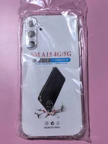 1 件透明防摔手机壳，适用于三星/苹果/红米/OPPO 智能手机，透明防摔手机壳，手机壳，手机保护套，手机壳，手机皮套，4 角防摔手机壳，透明手机壳，简约手机壳，纯色手机壳，透明手机壳，TPU 防摔手机壳（军用级防摔）防水防震防刮 - 無色 - 查看 117