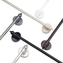 BOOM JOG Magnetic Curtain Rods For Metal Doors,Multi-Use Adjustable Appliance For Windows Iron Steel Places,9-16 Inch,Gold,2 Pack - ColorC - View 5
