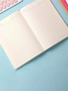 1件优质A5耐用笔记本多色200张道林纸线装记事本创意领带小清新女生文艺青春日记办公会议记录必备本子手账本商务绑带PU笔记本学生文具