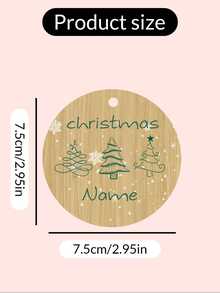 Personalisierte Weihnachtsornamente mit Namen, individuelle Weihnachtsbaumdekorationen, anpassbare Acryl-Ornamente, anpassbare runde Weihnachtsbastelbedarf, DIY-Ornamente, Weihnachten, Innen, Außen, Garten, Jahrestag, Keramik, Holz, Weihnachtsbaummuster, Raumdekoration, Junge, Mädchen, Mutter, Vater, Kinder