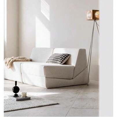 1pc Slouchy Sofa Chair, Multifunctional Furniture For Living Room, Bedroom, Balcony, Study Room. Portable, Space-Saving Design, Durable & Comfortable