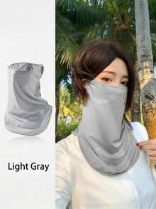 Women's Summer Full Face Sun Protection Mask, Breathable UV Protection, Suitable For Driving, Cycling, Neck Cover - Sun Visor - View 12