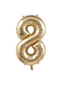 32/40 Inch Gold Number Helium Foil Balloons For Birthday Anniversary Party Decor, Gold Birthday Number Balloons For Adult & Kids Party, Photo Backdrop Decoration - Gold - View 8