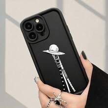 Fashionable And Stylish Phone Case With Unique Anime Weapon And Straw Hat Designs, Offers Shock Resistance And Anti-Fingerprint Protection, Fully Covers Models, Compatible With 7 To Apple 16 Series, Including Pro And Max Versions. - Black - View 4