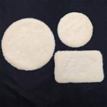 3 件/套微型矩形、大圆形、小圆形 1:12 比例毛绒地毯模型、娃娃屋装饰配件、DIY 家具场景道具、娃娃、家具、娃娃屋微缩模型、娃娃屋微缩模型家具、娃娃屋家具配件、圆形地毯、迷你玩意>青少年微缩模型、娃娃屋地板、婴儿娃娃家具