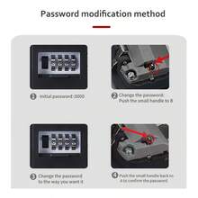 King of Cars Ett stort och förtjockat lösenordsskåp och nyckelfack är modernt, enkelt och elegant. Det kan användas för att förvara pengar, smycken, prydnadsföremål och värdefulla föremål. Det förtjockade materialet gör det mer hållbart och lösenordsöppningen är enklare. - Multifärgad - Visa 6