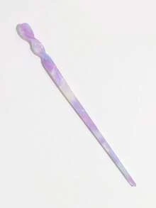 6 款时尚优雅的醋酸纤维发夹，适合女性日常佩戴、盘发、造型、作为发饰，也适合夏季、度假和旅行。 - 彩色 - 查看 5