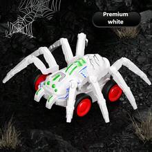 1pc Inertial Powered Friction 4WD Spider Car Model Toy, Interesting Shape, Vibrant Colors Make Your Toy Car Stand Out [The Color Pattern On The Car Body May Be Random, Please Refer To The Actual Product]