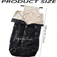 Lightweight Wheelchair Blanket With Zipper, Suitable For Adults, Wheelchair Coat, Wheelchair Leg And Lower Body Warming Blanket