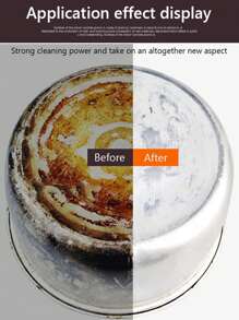 4/2pcs Magic Sponge Eraser Carborundum Removing Rust Cleaning Brush Descaling Clean Rub,Kitchen,Bathroom,Home,Household Suppliers - Multicolor - View 6