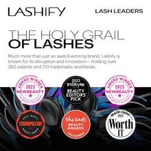 Lashify Gemini 12mm Gossamer Lashes In Black, Easy DIY False Lashes For A Voluminous, Wispy And Playful Look - Cô gái tinh nghịch - Xem 8