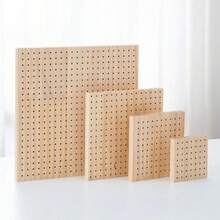 Premium Multi-Size Wooden Weaving Board, DIY Handcraft Tool, Modern Workbench Storage Rack, Firm Grip, Natural Wood Grain Design, Durable And Easy To Clean, Suitable For Knitting, Crocheting, Weaving, Stabilizing And Sorting Yarns - Multicolor - View 3