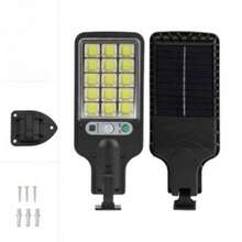 全新 1 件 2200W (108COB) 户外太阳能路灯，人体感应花园灯，带遥控器，LED 壁灯防水花园灯，太阳能供电安全灯，花园车库庭院后院路径灯，适用于舞台照明，太阳能户外照明，小巧便捷，适合户外远足和登山。