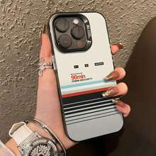 Esta es una funda protectora a prueba de golpes con un patrón de cámara, adecuada para modelos de que incluyen 16 Pro, 16 Plus, 16 Pro, 16, 15 Pro, 15 Plus, 15 Pro, 14 Pro, 14, 14 Pro, 14, 13 Pro, 13 Pro, 13, 12 Pro, 12 Pro, 12, 11 Pro, 11 Pro, 11, XR, XS, XS, X, y 8 Plus.Para los usuarios de Apple, este es un artículo de moda imprescindible. - Colores mixtos - Ver 7