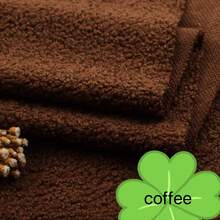 1pc 100% Polyester Teddy Fleece Fabric, Soft Plush Fabric For Sofa, Cushion, Jacket, Autumn/Winter Warm Clothing, DIY Craft Decoration - Multicolor - View 32