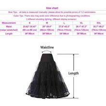 Plus Size Ankle Length Petticoat Crinoline Underskirt For Weddings - 白色 - 查看 2